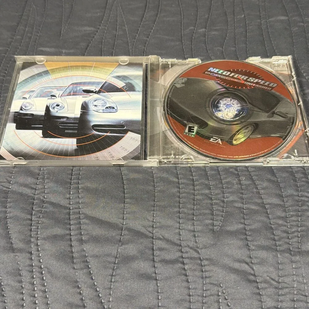 Need for Speed Porsche Unleashed Jewel Case Complete Manual EA Windows PC CD-ROM